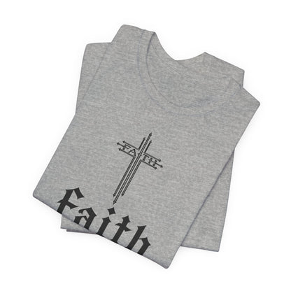 Faith Over Fear T-Shirt — Psalm 56:3 Cross Christian Tee