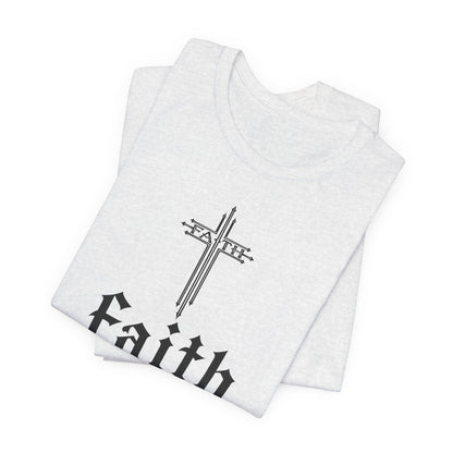 Faith Over Fear T-Shirt — Psalm 56:3 Cross Christian Tee