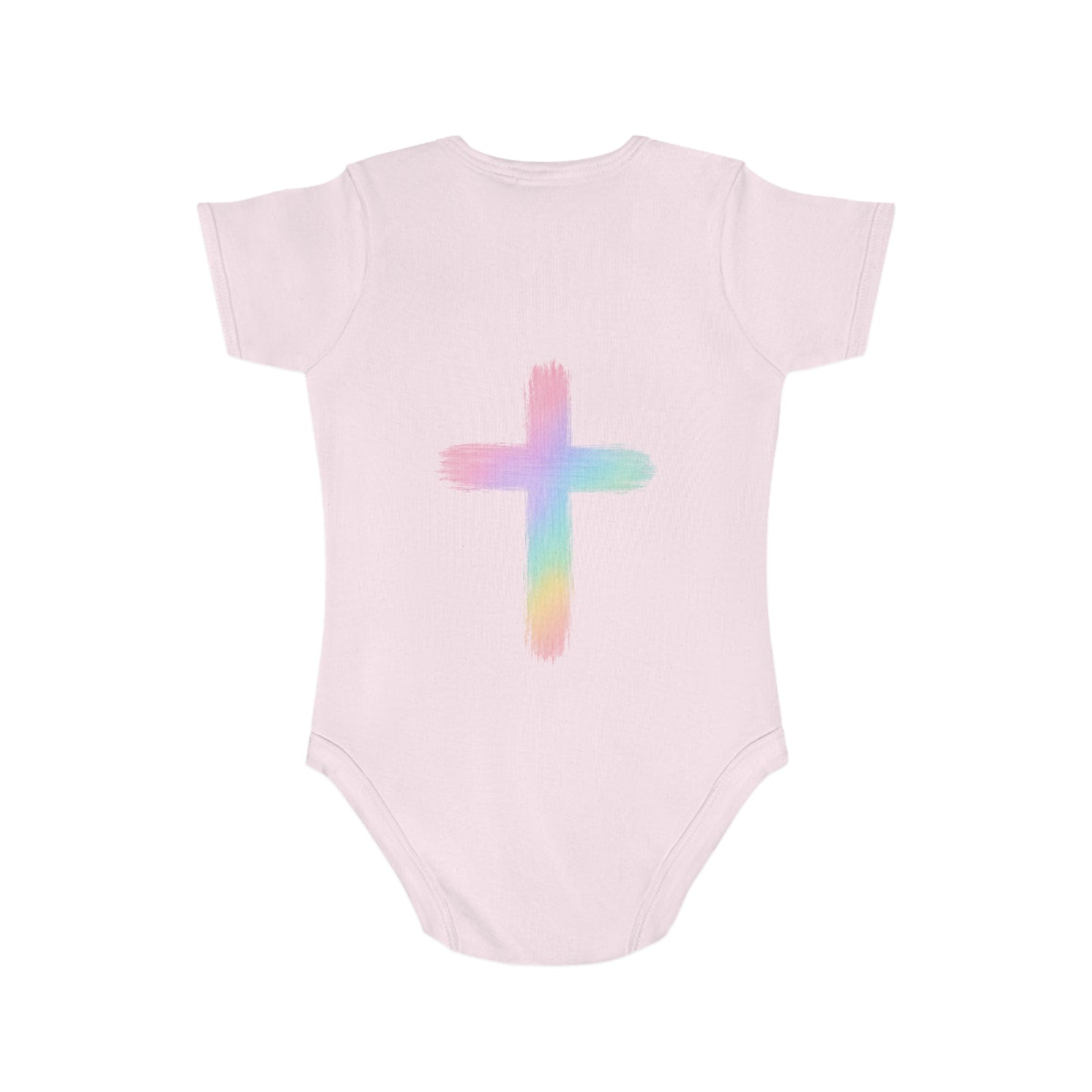 Baby Short Sleeve Bodysuit — "Baby" Text Infant Onesie