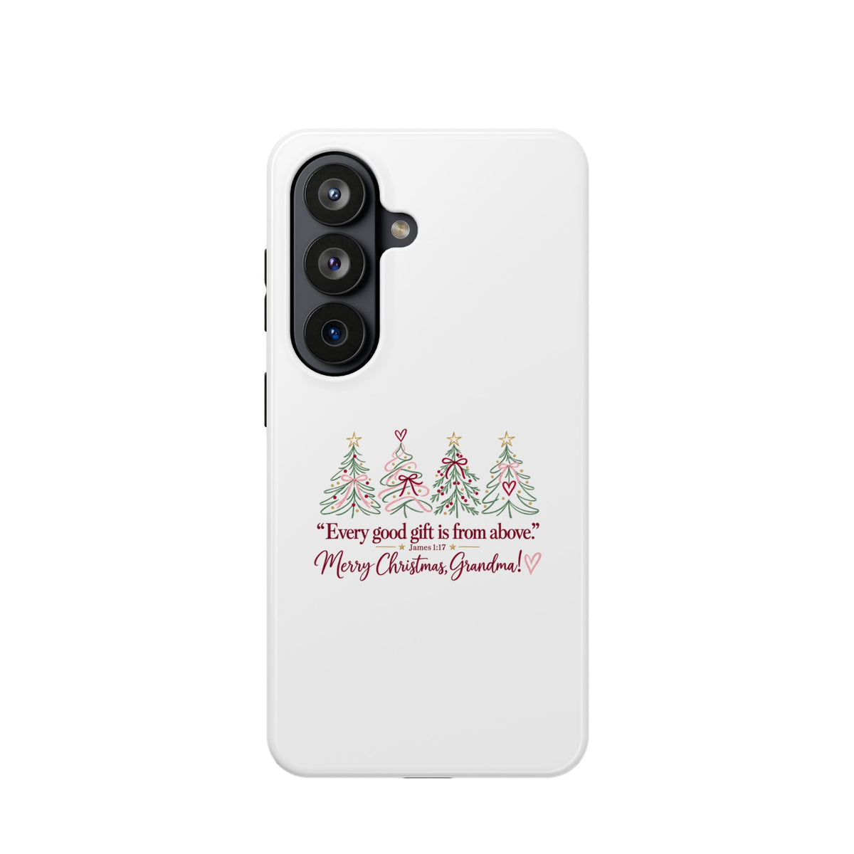 Christmas Grandma Phone Case — “Every good gift is from above” Magnetic Impact-Resistant Case