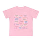 Baby T-Shirt — 'I Am a Child of God' Christian Infant Tee (Romans 8:31, Patriotic Bow Back)