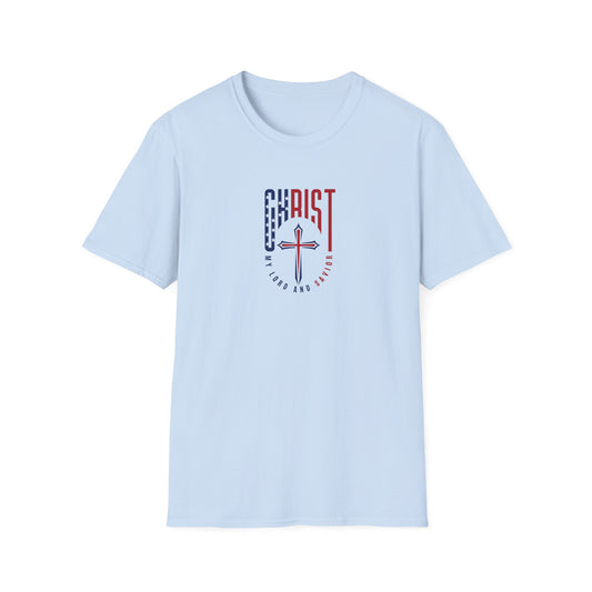 Patriotic 'Christ My Lord and Savior' T-Shirt