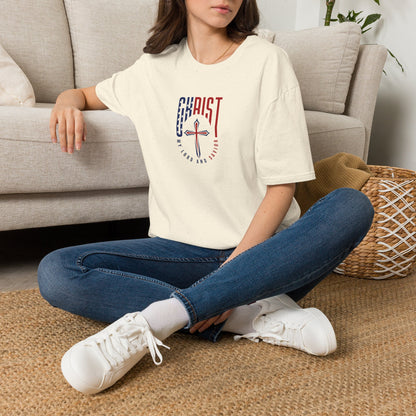 Patriotic 'Christ My Lord and Savior' T-Shirt