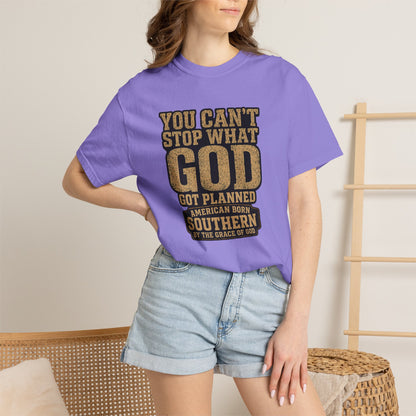 BIG FROST You Can't Stop What God Got Planned DOUBLE SIDED PRINT Tee