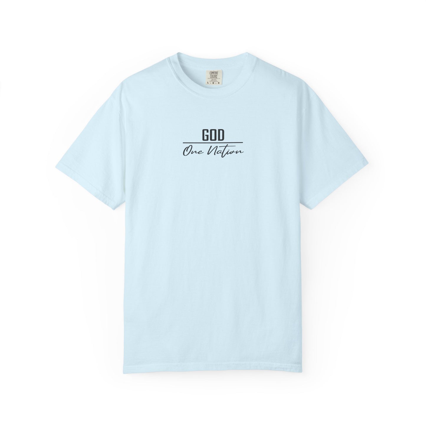 Jesus Is The Way T-Shirt — “God One Nation” Christian Faith Tee (John 14:6)