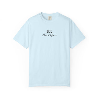 Jesus Is The Way T-Shirt — “God One Nation” Christian Faith Tee (John 14:6)