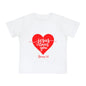 Baby T-Shirt "Jesus Loves You" Heart | Christian Infant Tee, Romans 5:8 Gift