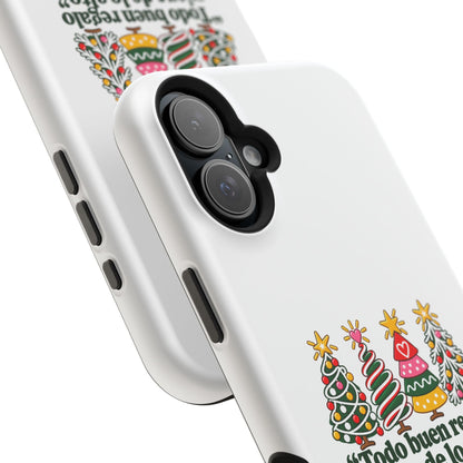 Christmas Grandma Phone Case — “Todo buen regalo viene de lo alto” Magnetic Impact-Resistant Case