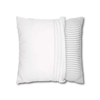 Child of God Patriotic Flag Pillowcase — Square Decorative Throw Pillow