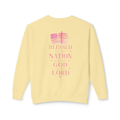 I Can Do All Things Crewneck Sweatshirt — Christian Faith & Patriotic Blessings Design