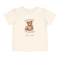 Toddler Tee — "Spend Quality Time with Jesus Today!" Bear Christian Kids Shirt