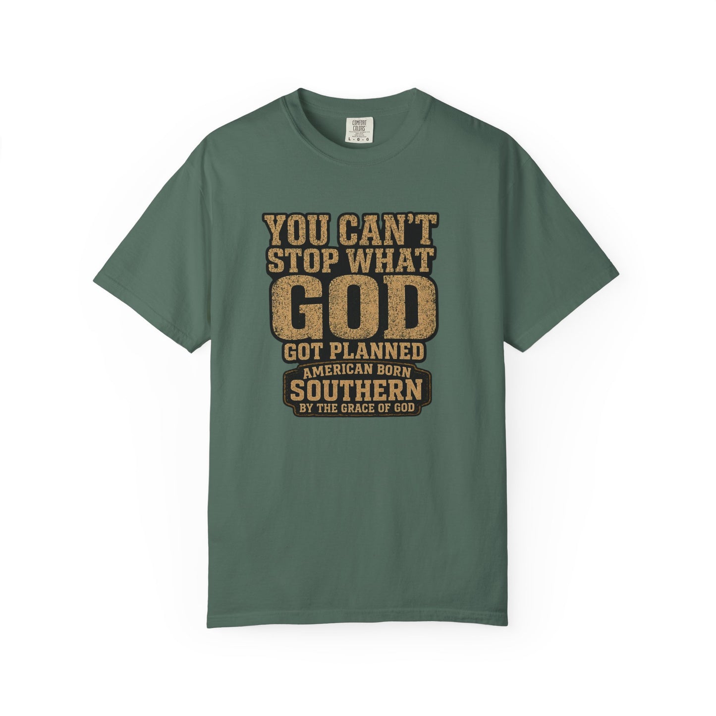 BIG FROST You Can't Stop What God Got Planned DOUBLE SIDED PRINT Tee