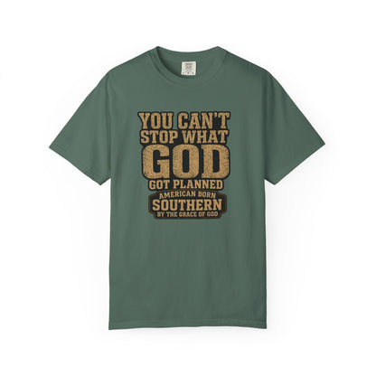 BIG FROST You Can't Stop What God Got Planned DOUBLE SIDED PRINT Tee