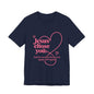 Jesus Chose You Heart Tee — Christian Faith Inspirational T-Shirt