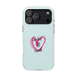 Phone Case — "Child of God" Pink Heart Magnetic Impact-Resistant
