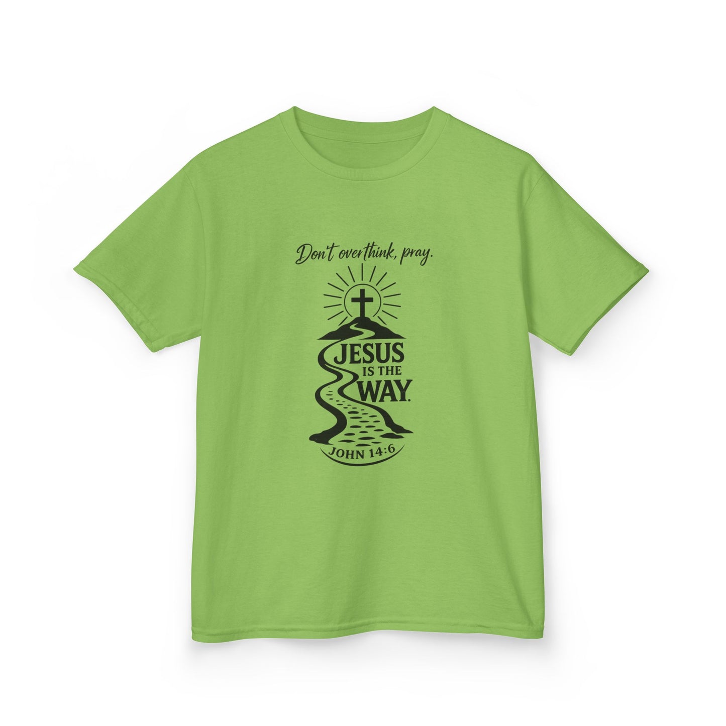 UnisexKids Tee — "Jesus Is The Way" Faith Graphic (John 14:6)