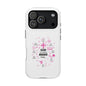 Christian Phone Case — "God Is So Much Bigger Than..." Pink Faith Protective Magnetic Case