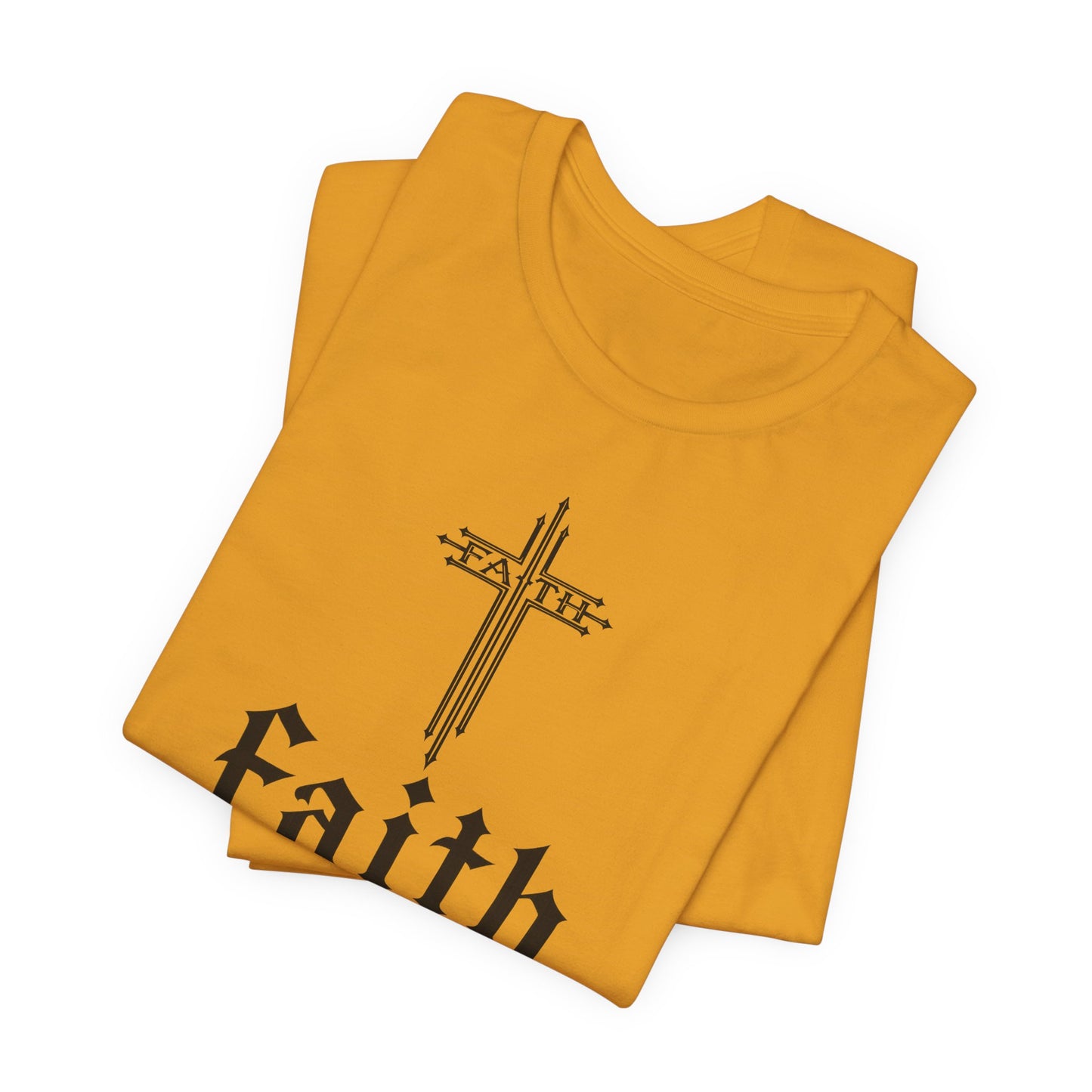 Faith Over Fear T-Shirt — Psalm 56:3 Cross Christian Tee