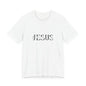 Jesus Minimalist Tee — Distressed Script Christian T-Shirt