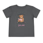 Toddler Tee — "Spend Quality Time with Jesus Today!" Bear Christian Kids Shirt