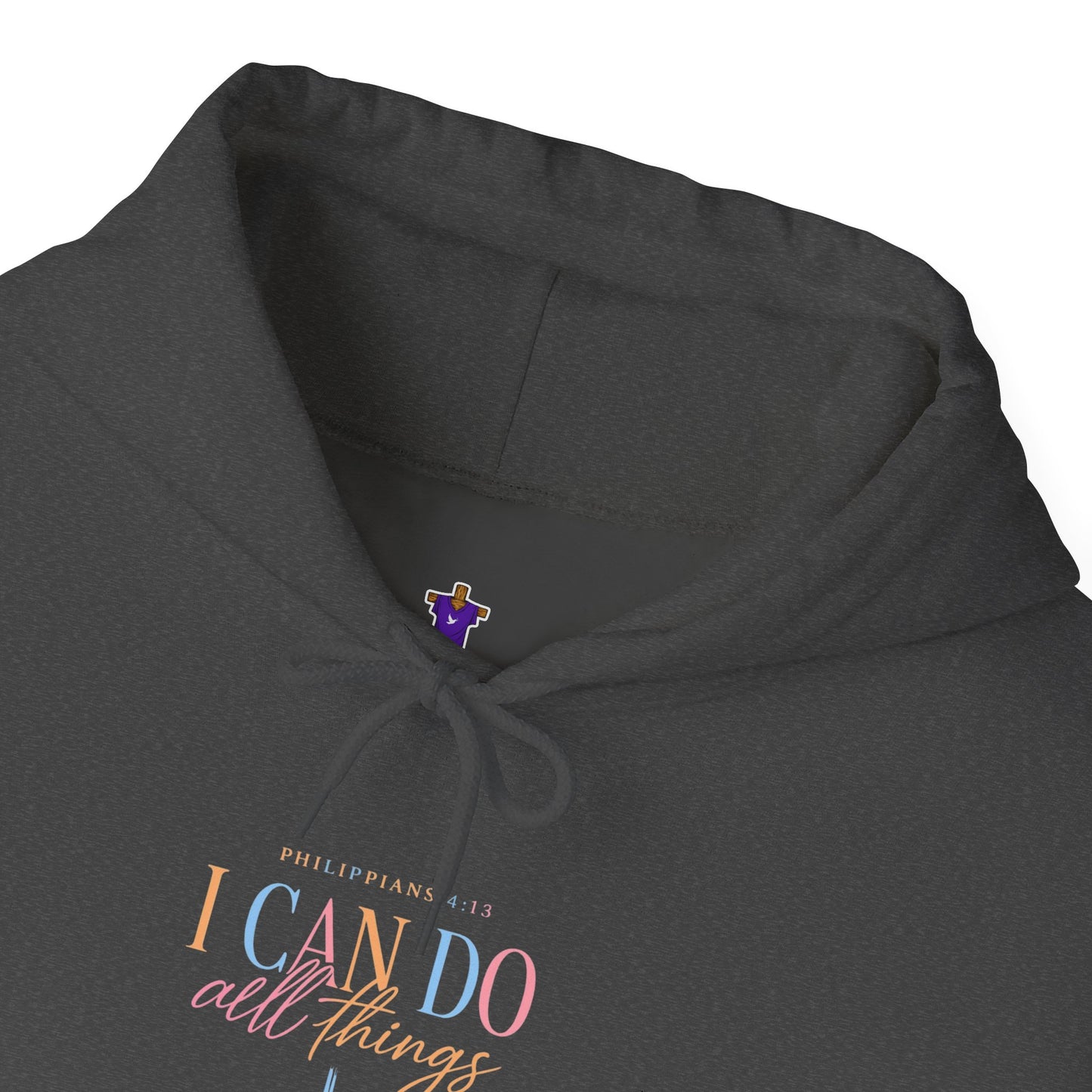 I Can Do All Things Christian Hoodie — Inspirational Faith Pullover