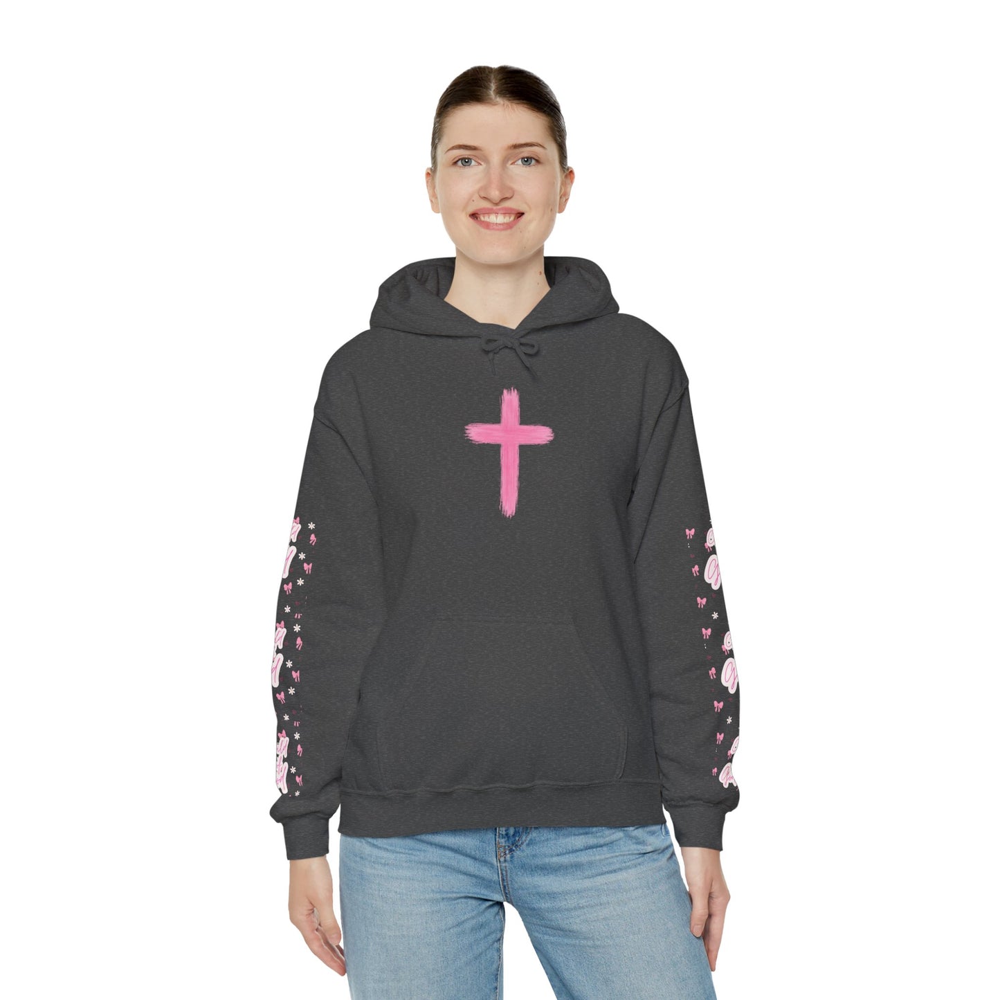 Christian Hoodie - 'AMEN' Inspirational Faith Pullover (Agree, Move, End, Never Doubt God)