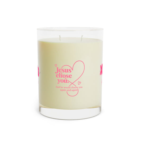 Jesus Chose You 11oz Scented Candle — Inspirational Christian Gift