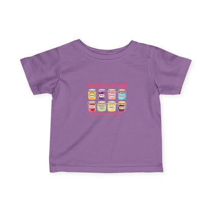 Infant Tee — "Jesus Is My Jam" Cute Christian Baby Shirt