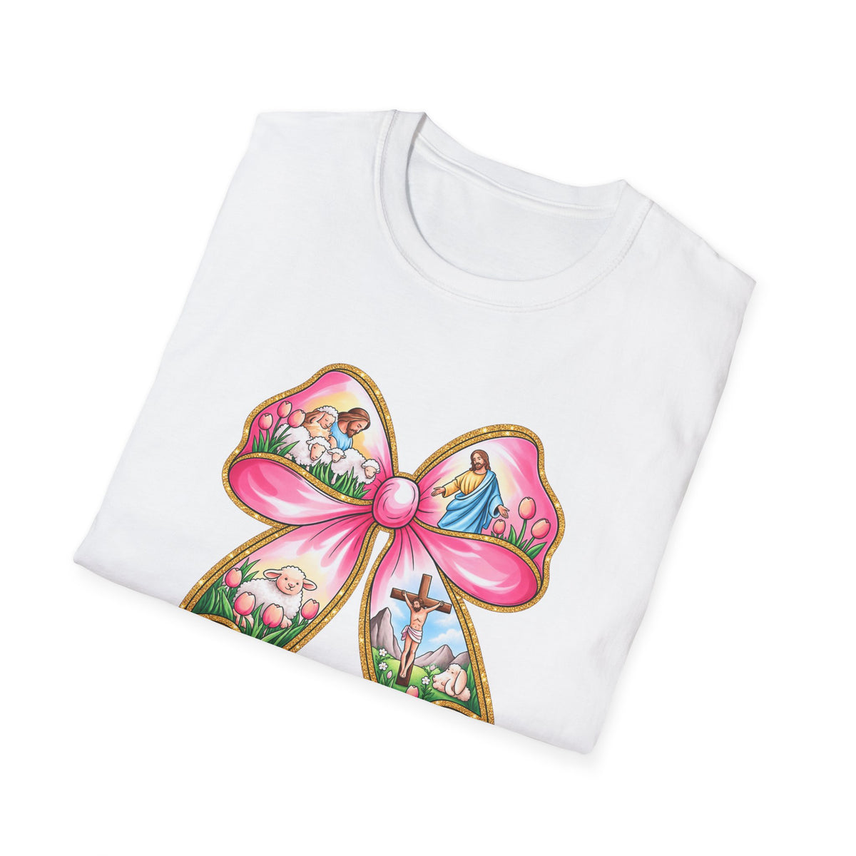 Give It to God Bow T-Shirt — Christian Faith Inspirational Tee
