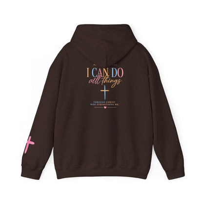 I Can Do All Things Christian Hoodie — Inspirational Faith Pullover