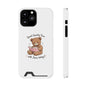 Phone Case — "Spend Quality Time with Jesus Today" Teddy Card Holder