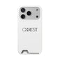 Christian Phone Card Case — Minimal 'CHRIST' Text Wallet Phone Case