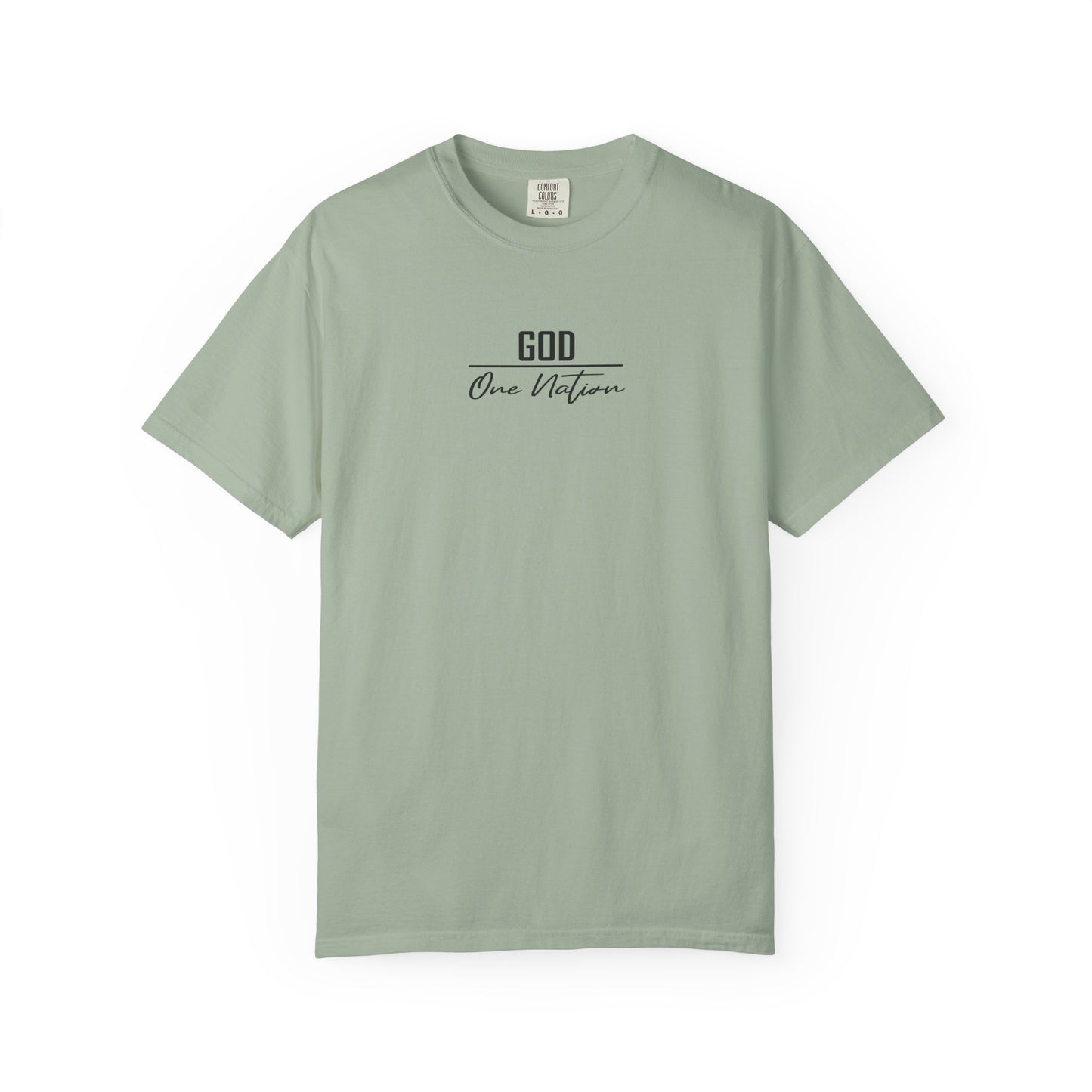 Jesus Is The Way T-Shirt — “God One Nation” Christian Faith Tee (John 14:6)