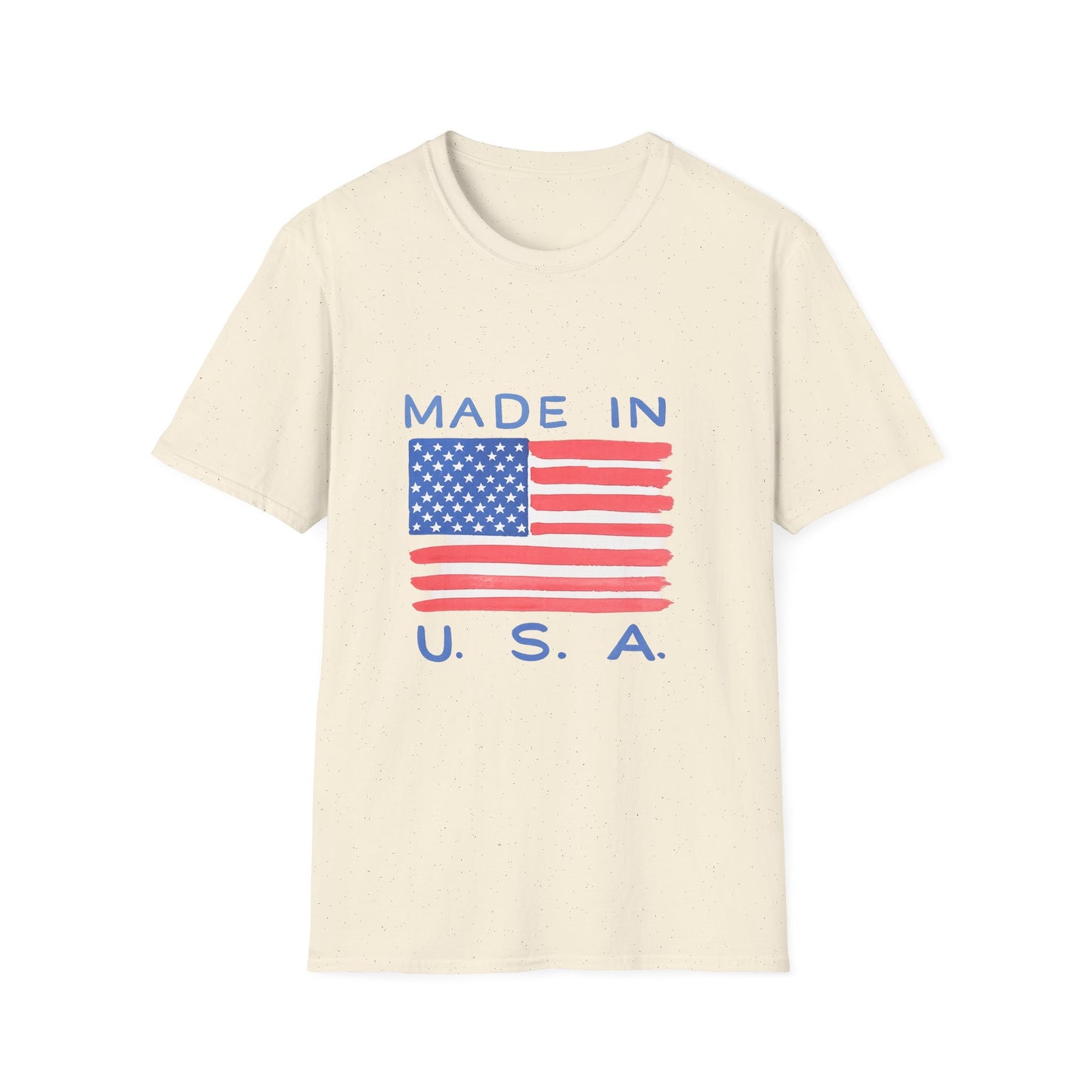 Made in U.S.A. T-Shirt — American Flag Graphic Tee