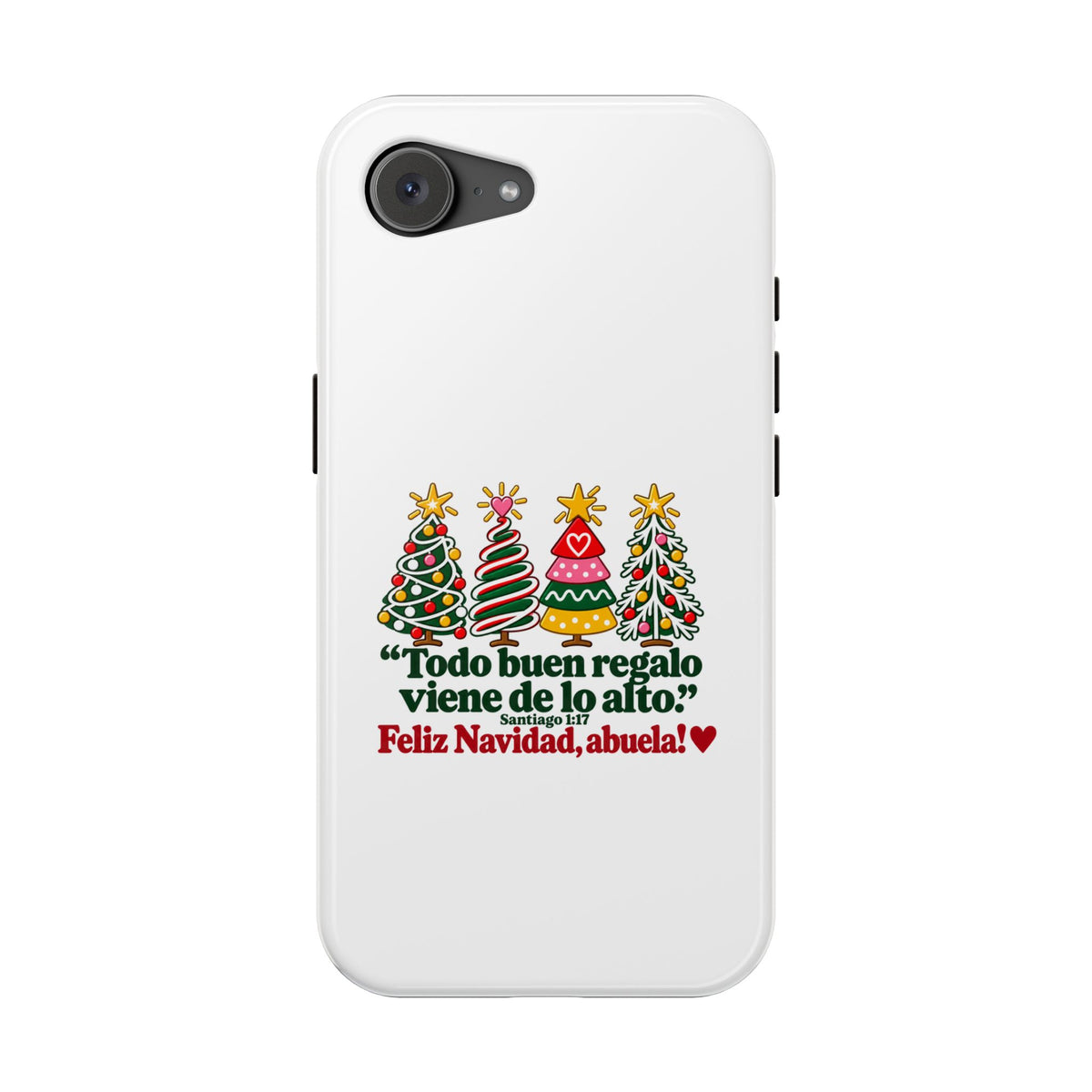 Christmas Grandma Phone Case — “Todo buen regalo viene de lo alto” Magnetic Impact-Resistant Case