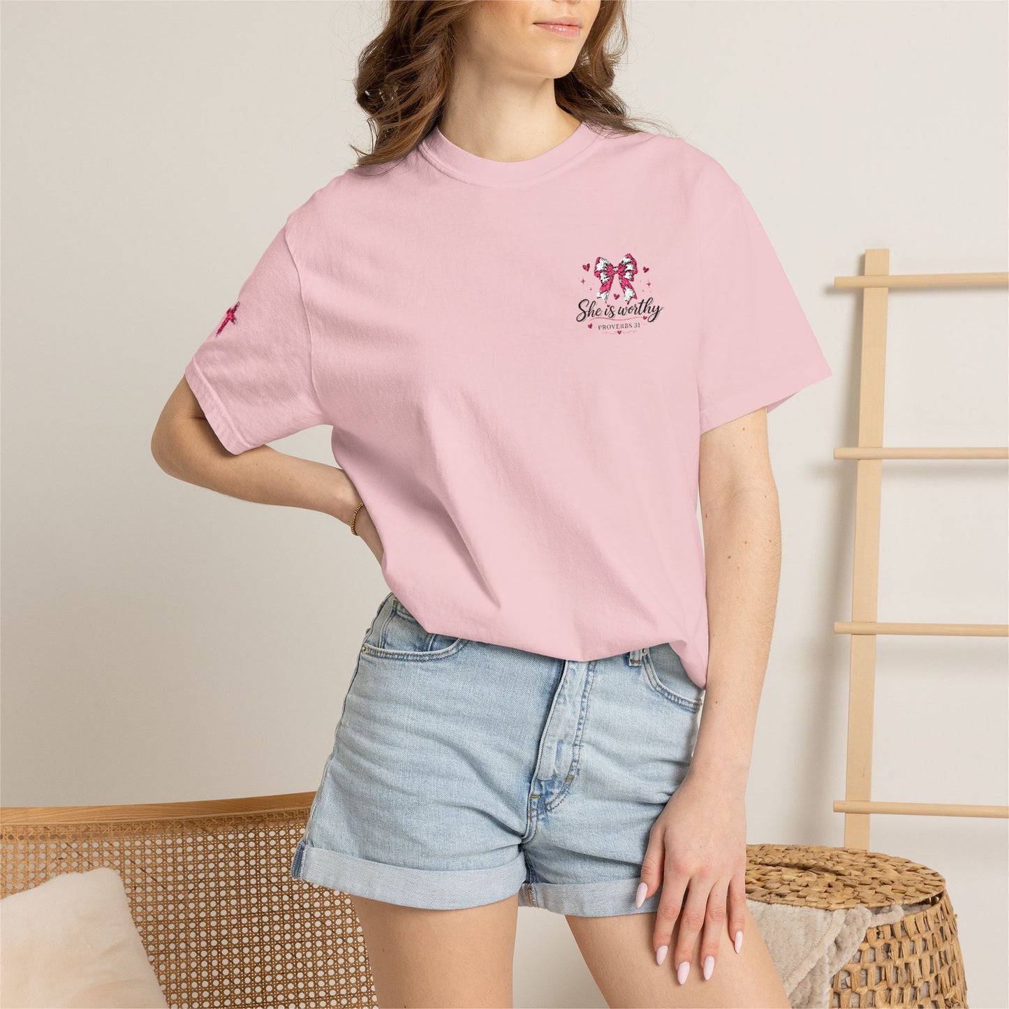 Butterfly Floral Graphic T-Shirt — 'Spread Your Wings' Chest Print
