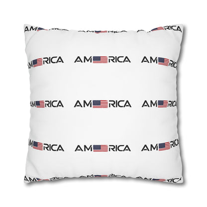 Blessed Is The Nation Pillow — America Psalm 33:12 Patriotic Decorative Pillowcase