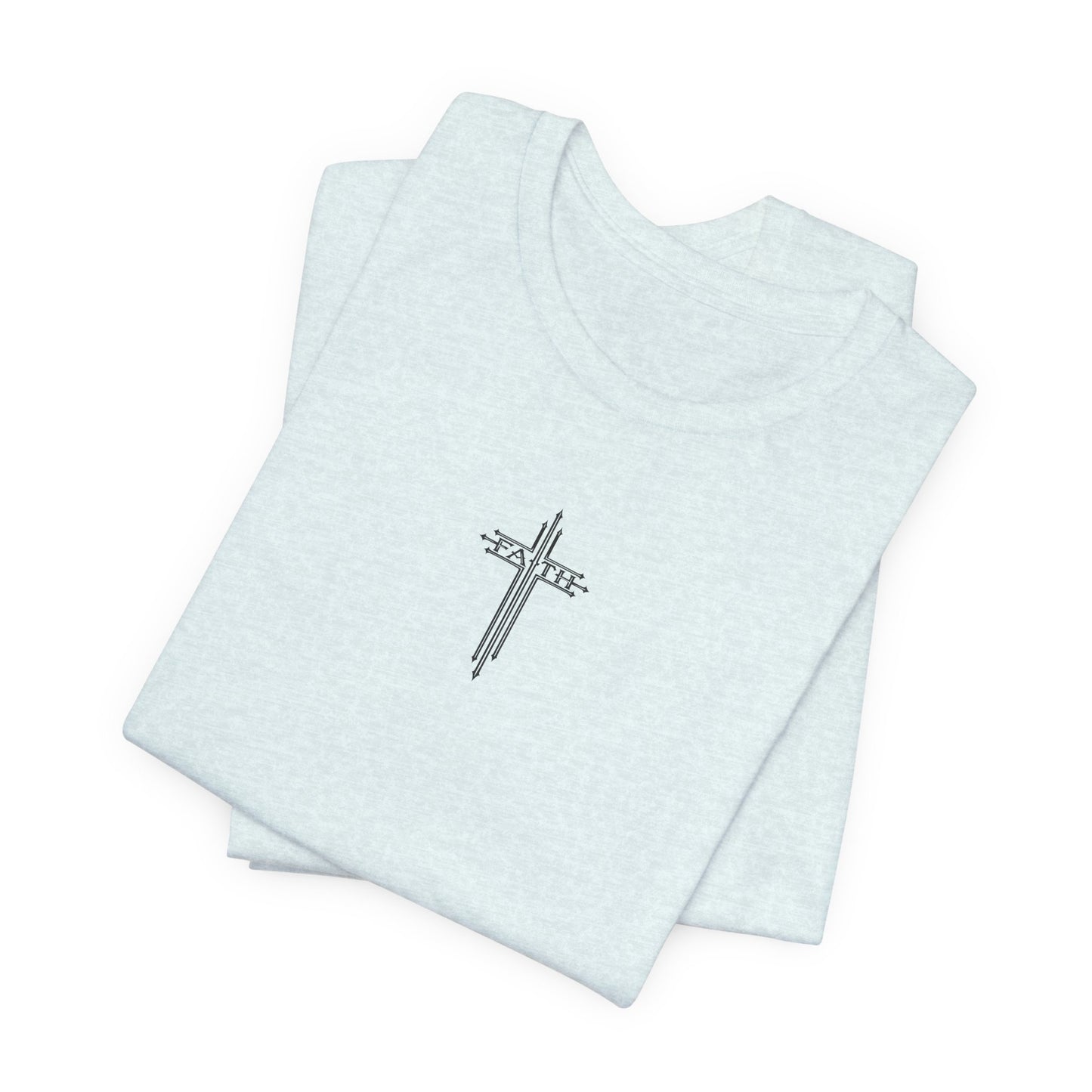 Faith Over Fear T-Shirt — Christian Cross Graphic Tee