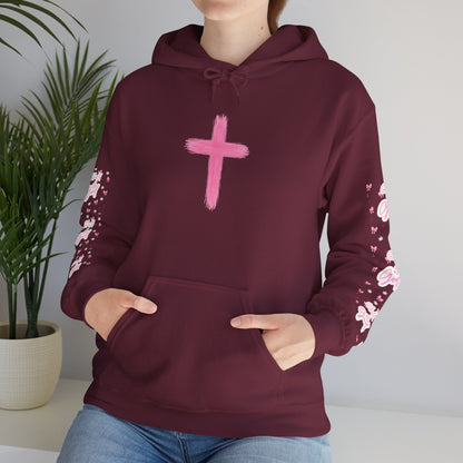 Christian Hoodie - 'AMEN' Inspirational Faith Pullover (Agree, Move, End, Never Doubt God)