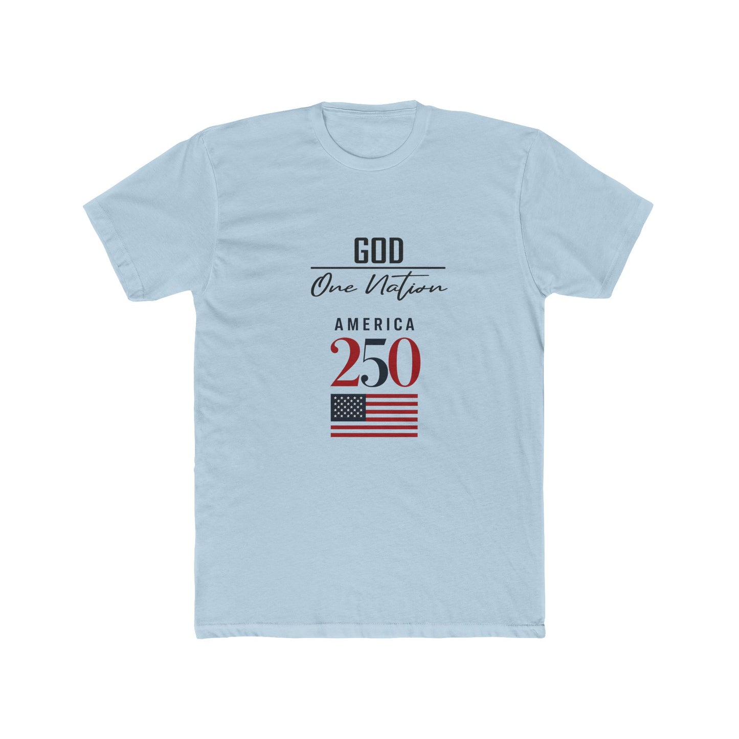 God One Nation - America 250 Patriotic Tee