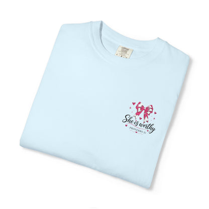 Butterfly Floral Graphic T-Shirt — 'Spread Your Wings' Chest Print