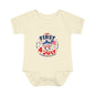 Baby Bodysuit – "My First 4th of July" Patriotic Infant Onesie