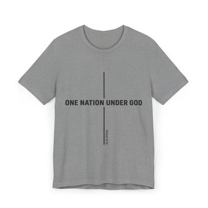 One Nation Under God T-Shirt — Patriotic Christian Tee