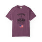 Patriotic Fathers Are Like Noah T-Shirt — "They Build Before the Storm Comes" (America 250)