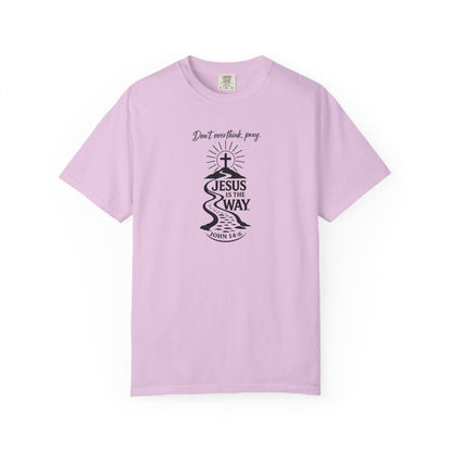 Jesus Is the Way T-Shirt — Christian Faith Graphic Tee (John 14:6)