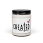 Soy Candle — "Created with a Purpose" Inspirational 9oz Scented Jar