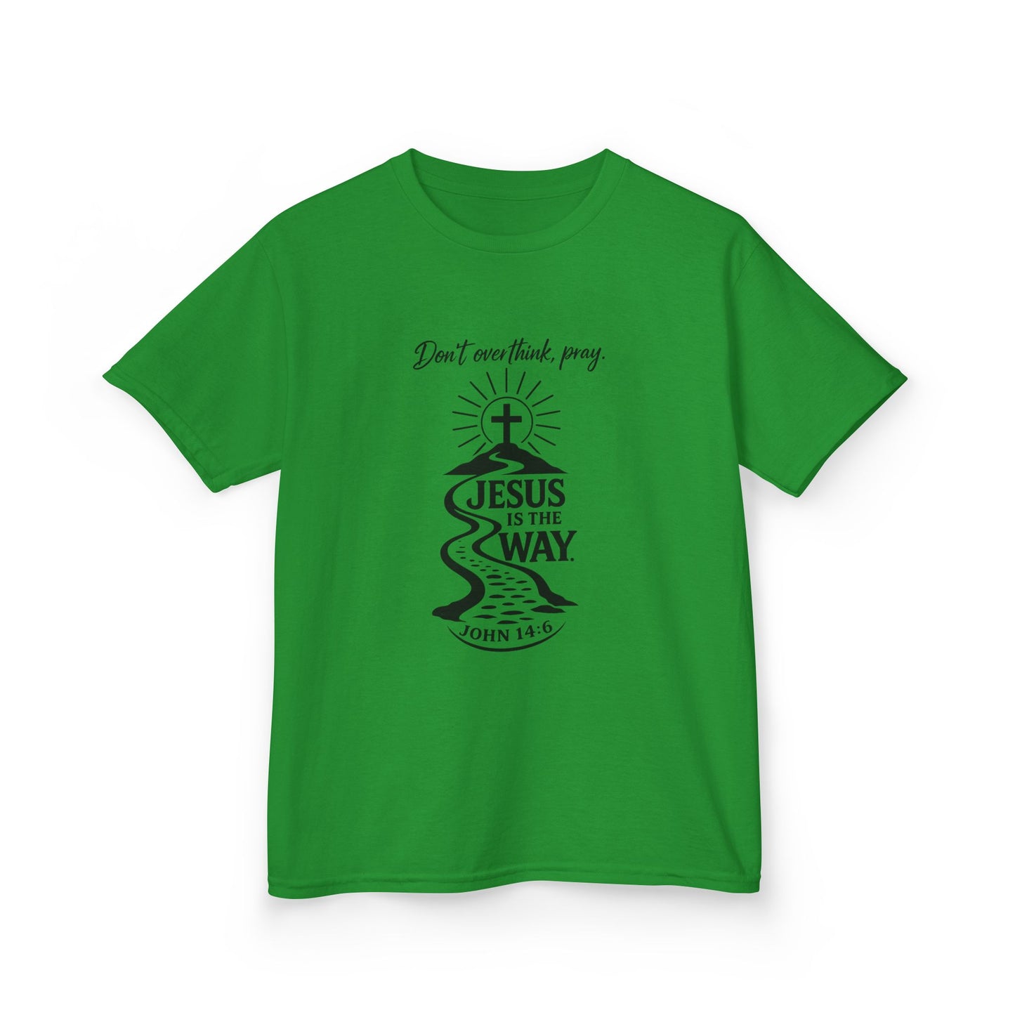 UnisexKids Tee — "Jesus Is The Way" Faith Graphic (John 14:6)