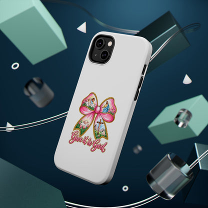 Give It to God Phone Case — Floral Bow Christian iPhone Cover