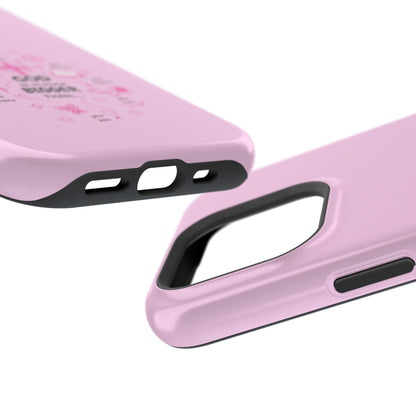 Pink Faith Phone Case — "God Is So Much Bigger Than..." Magnetic Impact-Resistant Case
