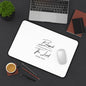 Blessed Is The Nation Desk Mat – Psalm 33:12 Scripture Desk Pad